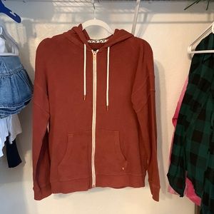 volcom zip up jacket, womens size xs